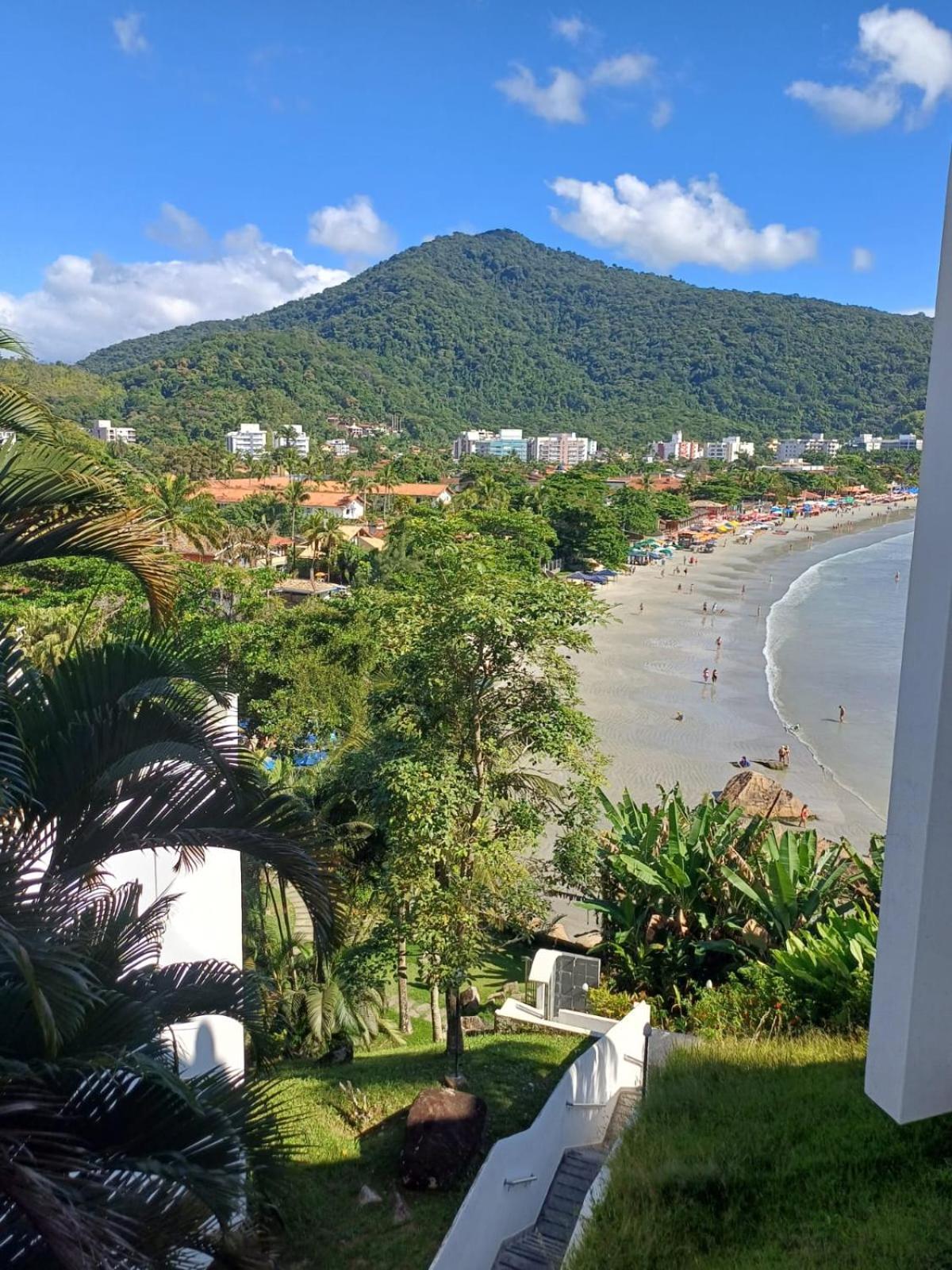 Vista Deslumbrante Apto 709 Ubatuba Bagian luar foto
