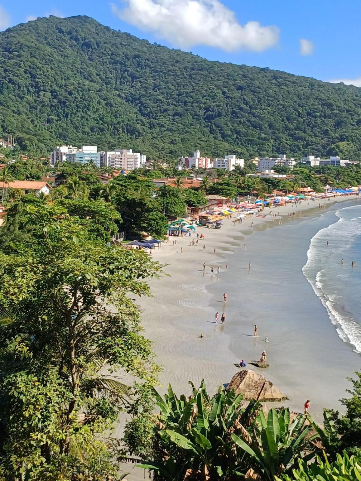 Vista Deslumbrante Apto 709 Ubatuba Bagian luar foto