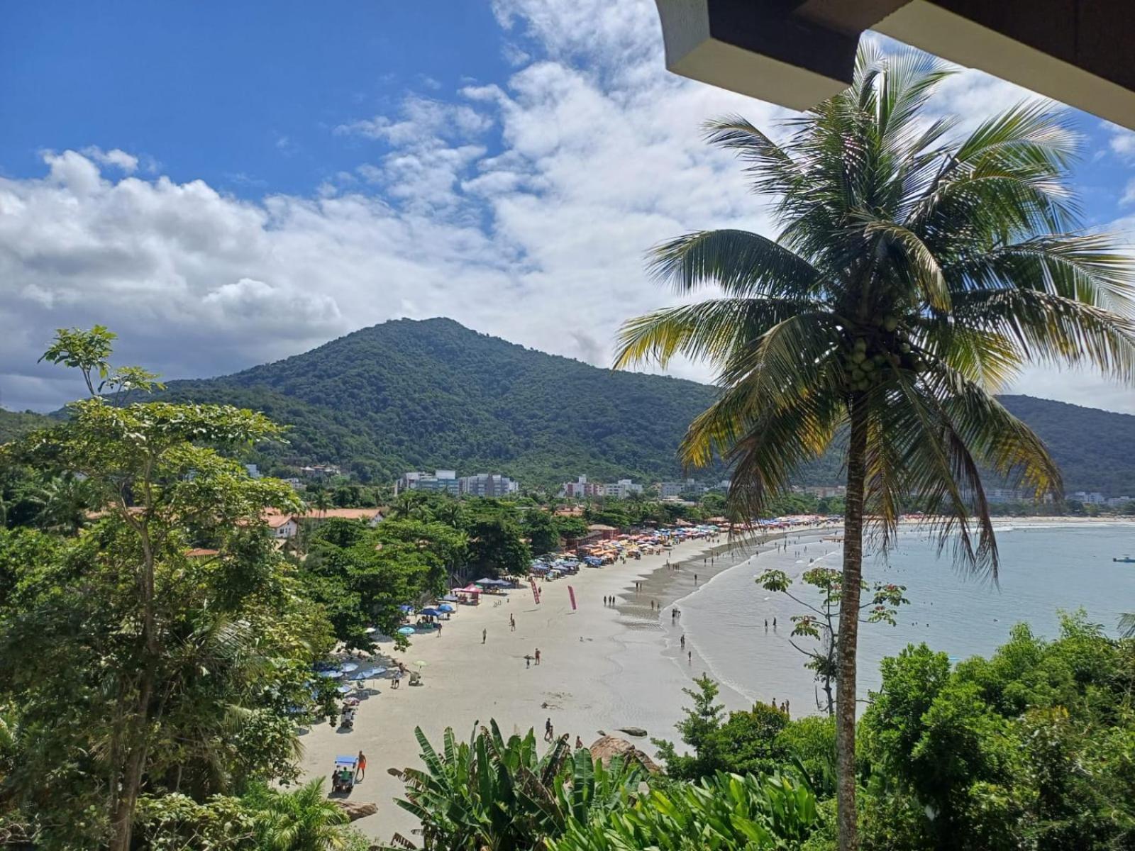 Vista Deslumbrante Apto 709 Ubatuba Bagian luar foto