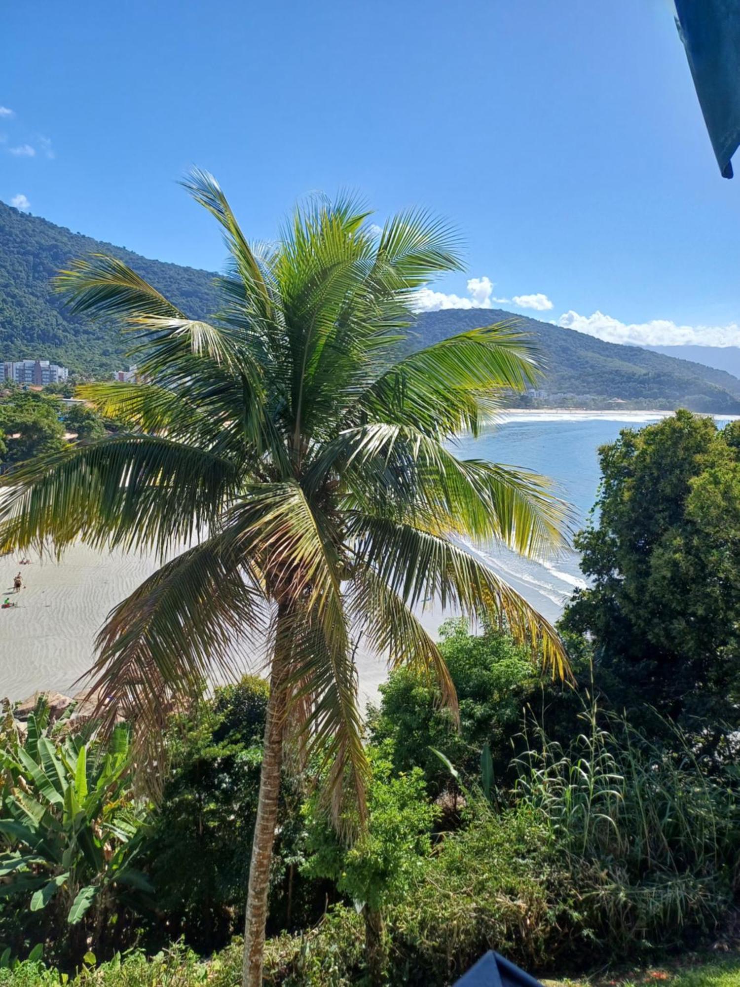 Vista Deslumbrante Apto 709 Ubatuba Bagian luar foto