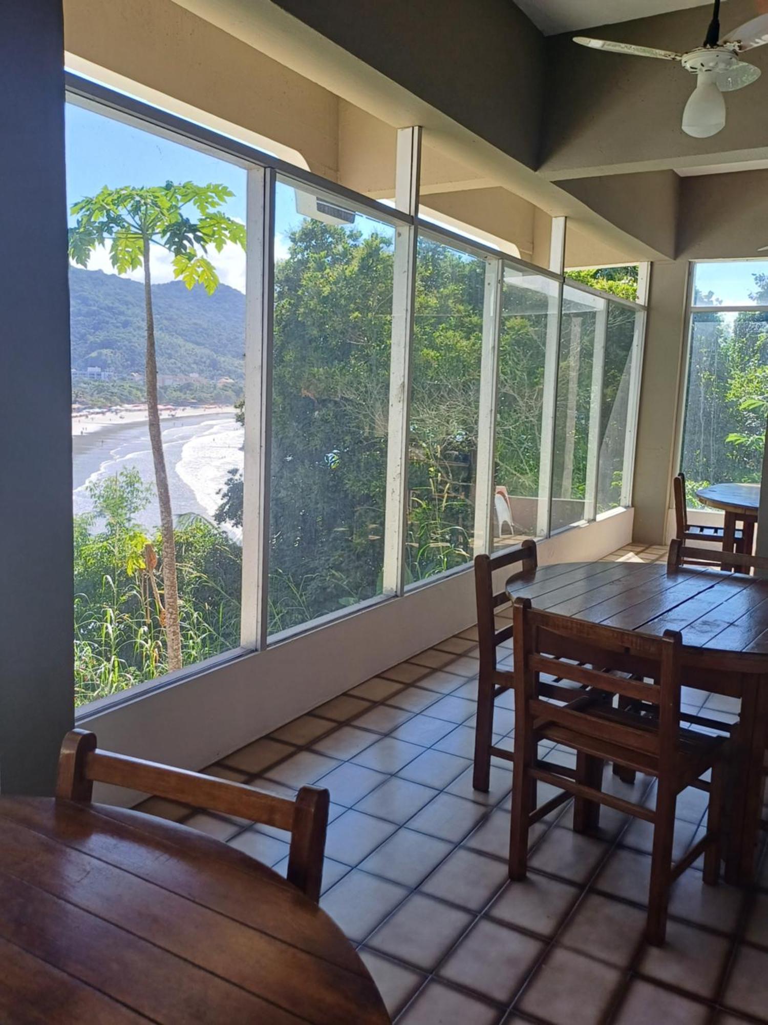 Vista Deslumbrante Apto 709 Ubatuba Bagian luar foto