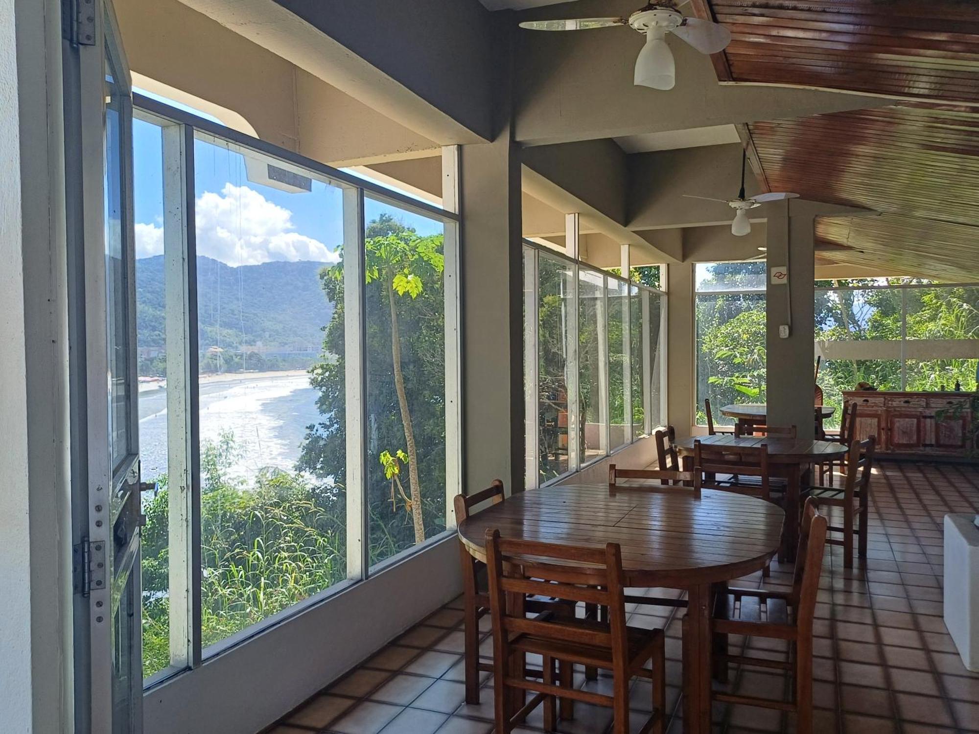 Vista Deslumbrante Apto 709 Ubatuba Bagian luar foto
