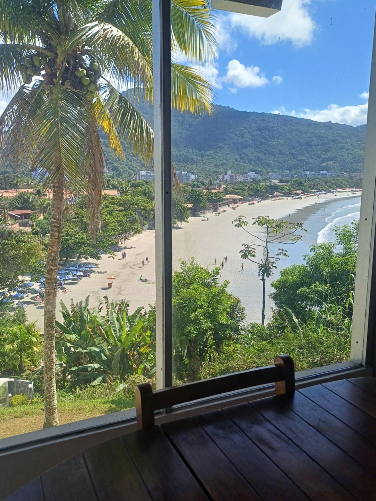 Vista Deslumbrante Apto 709 Ubatuba Bagian luar foto