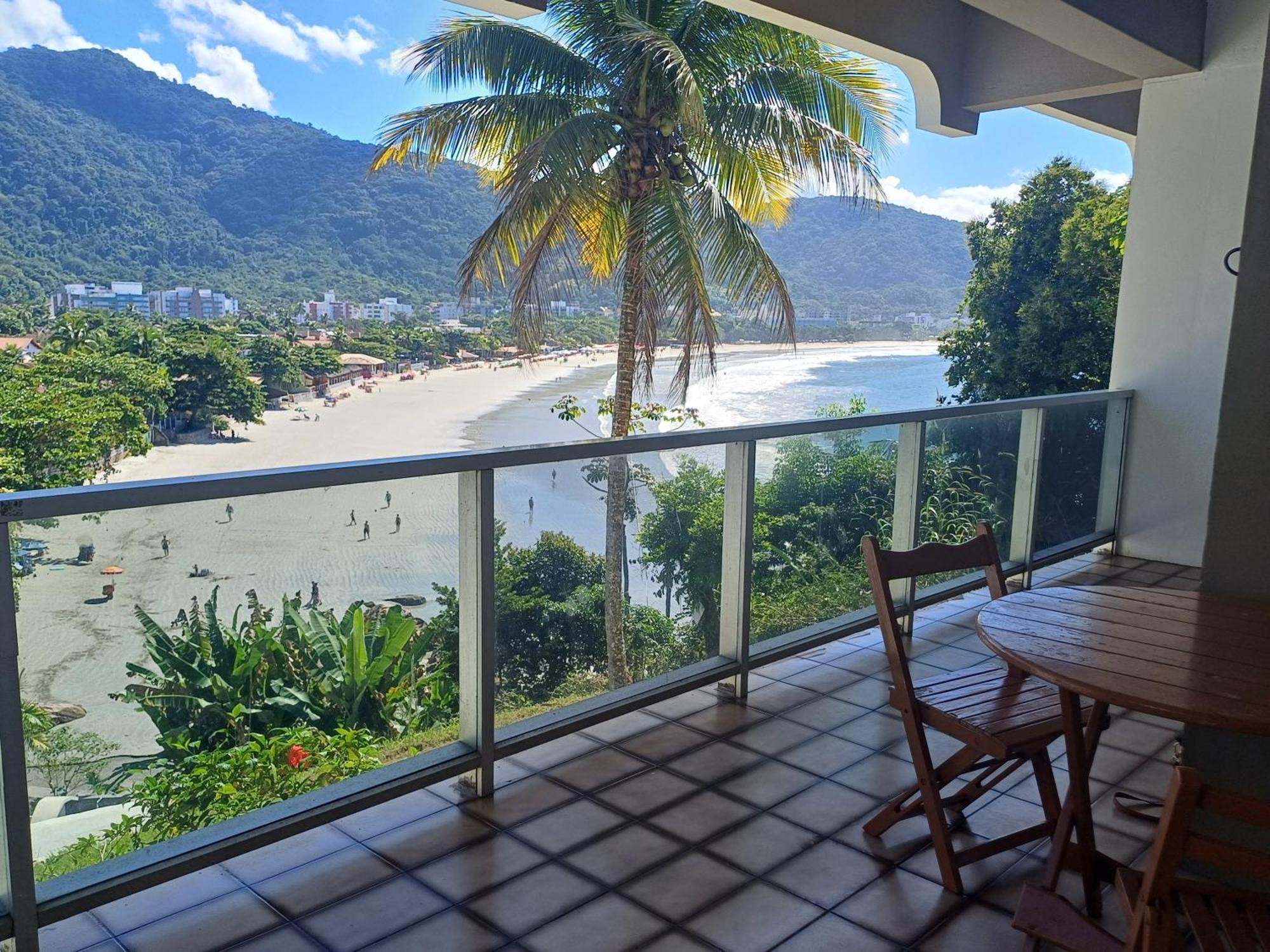 Vista Deslumbrante Apto 709 Ubatuba Bagian luar foto